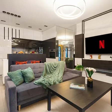 Appartement Golden Luxe - Mennica - Business & Center