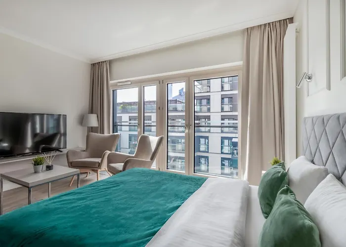 Golden Luxe - Mennica - Business & Center شقة *